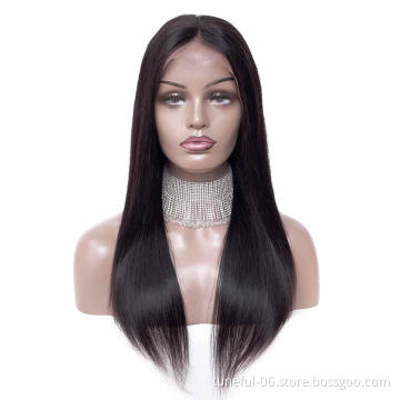Tuneful Wholesale 100% Brazilian Human Hair medium brown Swiss 360 Full Lace Wig Curly Cuticle Aligned Lace Front Wig